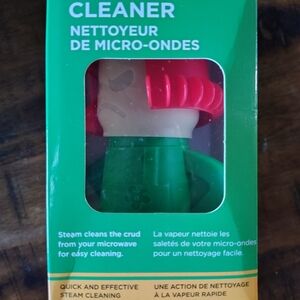 Microwave Cleaner - Red and Green